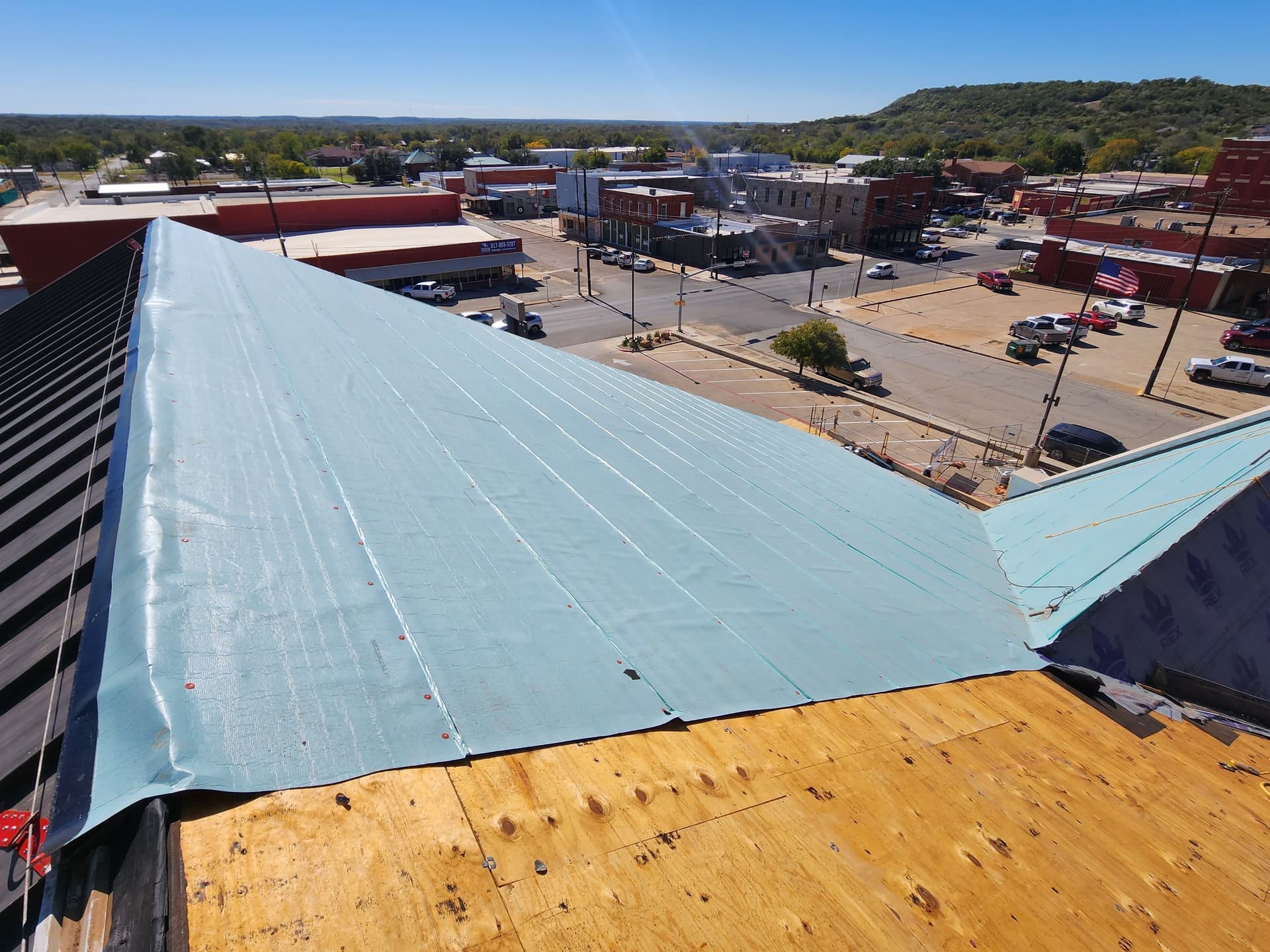 Gallery photos for Successful Roof Replacement for Fort Worth Business: Image #21
