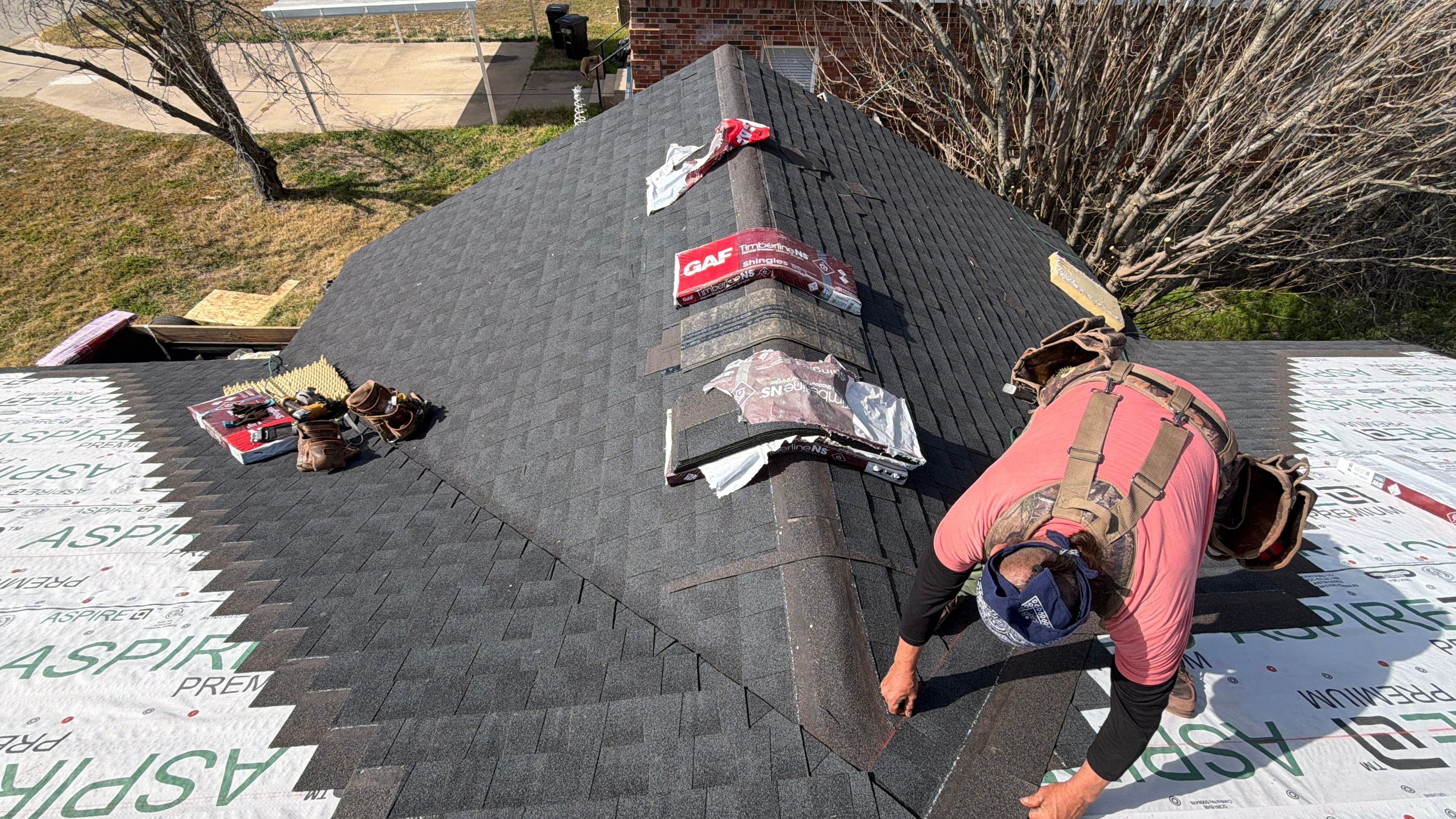 Project Reliable Roofing in Weatherford with GAF Shingles image