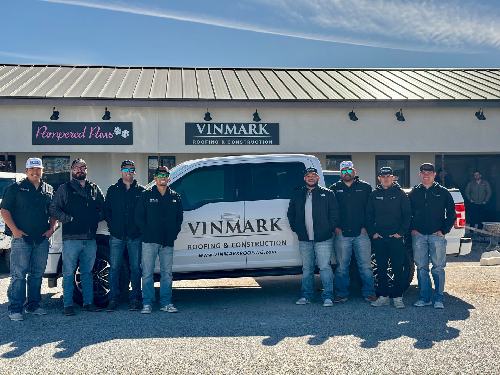Vinmark Roofing Team at Our New Stephenville Location image